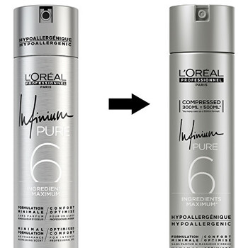 Infinium Pure Strong Hairspray - Hypoalergénny lak na vlasy bez parfumácie pre silnú fixáciu účesu